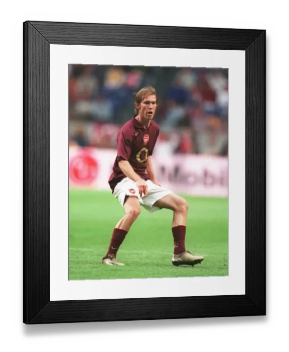 Framed Print : Alex Hleb's Game-Winning Goal: Arsenal's Triumph at Amsterdam Tournament vs. Porto, 2005