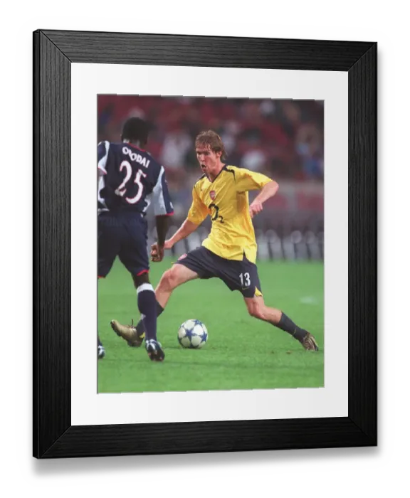 Framed Print : Alex Hleb's Game-Winning Goal: Arsenal's Triumph at Amsterdam Tournament 2005, Ajax Arena