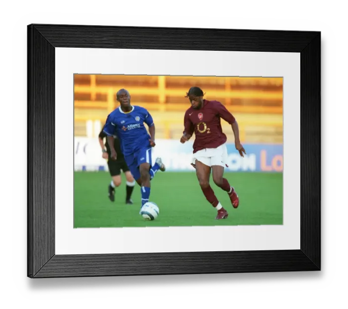 Framed Print : Alex Song (Arsenal). Arsenal Reserves 5: 2 Leicester City Reserves Framed Print : Alex Song (Arsenal). Arsenal Reserves 5: 2 Leicester City Reserves