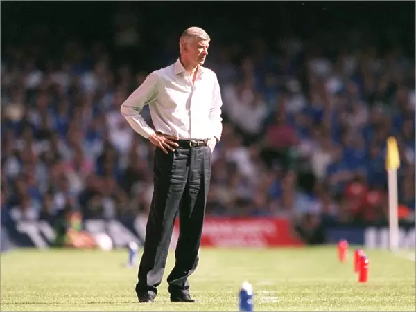 Arsene Wenger: Defiant in Defeat at the FA Community Shield, Arsenal 1:2 Chelsea, 2005