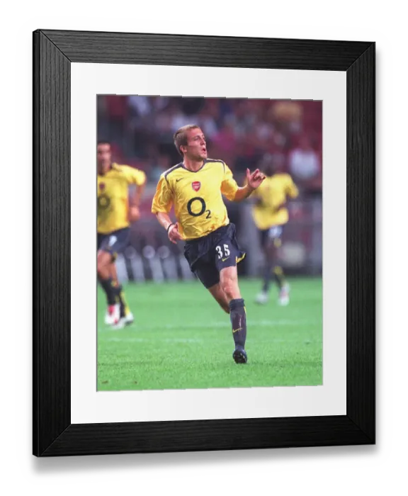 Framed Print : Arturo Lupoli (Arsenal). Ajax 0: 1 Arsenal Framed Print : Arturo Lupoli (Arsenal). Ajax 0: 1 Arsenal