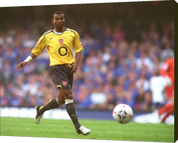 Ashley Cole in Action: Arsenal vs. Chelsea at FA Community Shield, 2005