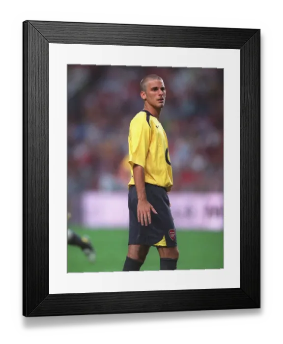 Framed Print : David Bentley Scores the Winning Goal: Arsenal Triumphs Over Ajax in Amsterdam Tournament, 2005 Framed Print : David Bentley Scores the Winning Goal: Arsenal Triumphs Over Ajax in Amsterdam Tournament, 2005