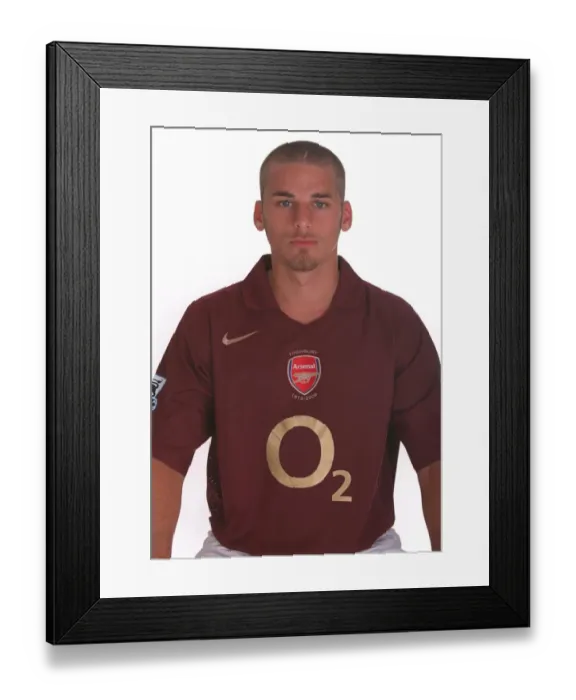 Framed Print : Arsenal vs Manchester United, Highbury, 2005: The Iconic Clash