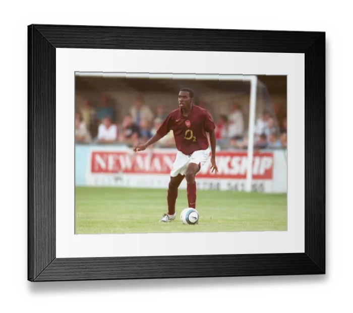 Framed Print : Fabrice Muamba (Arsenal). Coventry City Reserves 1: 0 Arsenal Reserves