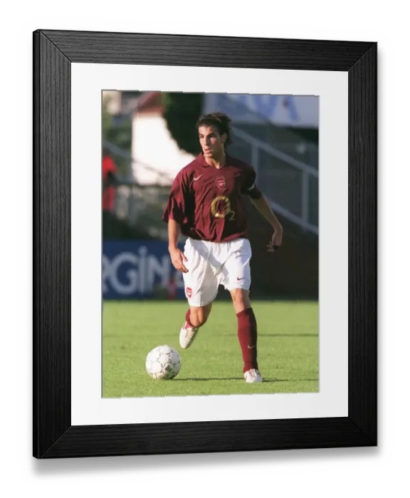 Framed Print : Cesc Fabregas Leads Dramatic 3-3 Draw for Arsenal against Beveren, 2005 Framed Print : Cesc Fabregas Leads Dramatic 3-3 Draw for Arsenal against Beveren, 2005