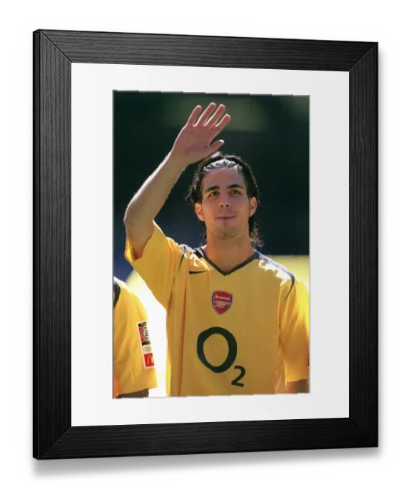 Framed Print : Cesc Fabregas in Action: Arsenal vs. Chelsea, FA Community Shield 2005, The Millennium Stadium Framed Print : Cesc Fabregas in Action: Arsenal vs. Chelsea, FA Community Shield 2005, The Millennium Stadium