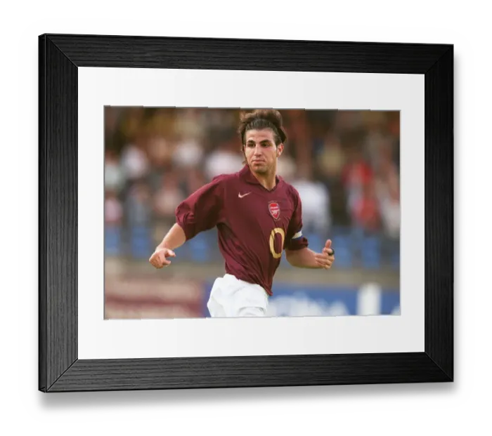Framed Print : Fabregas's Magic: Arsenal's Dramatic 3-3 Comeback at Beveren Framed Print : Fabregas's Magic: Arsenal's Dramatic 3-3 Comeback at Beveren