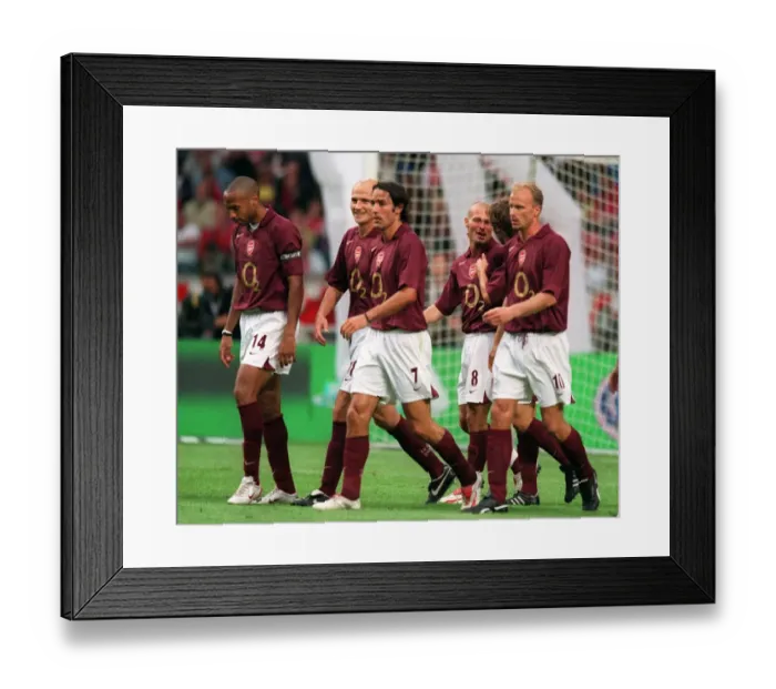 Framed Print : Freddie Ljungberg's Double: Arsenal Celebrates 2-1 Victory Over Porto at Amsterdam Tournament Framed Print : Freddie Ljungberg's Double: Arsenal Celebrates 2-1 Victory Over Porto at Amsterdam Tournament