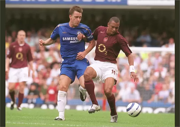 Gilberto (Arsenal) John Terry (Chelsea). Chelsea 1: 0 Arsenal. FA Premier League