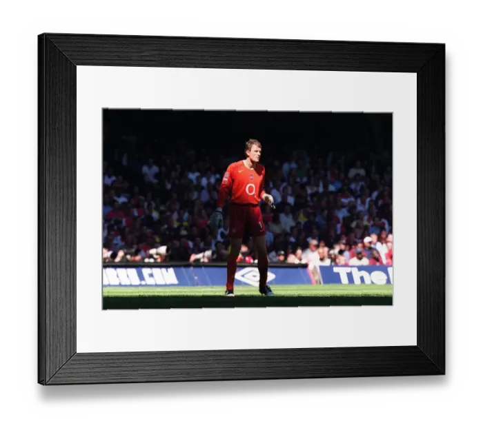 Framed Print : Jens Lehmann in Action: Arsenal vs. Chelsea, FA Community Shield 2005, The Millennium Stadium Framed Print : Jens Lehmann in Action: Arsenal vs. Chelsea, FA Community Shield 2005, The Millennium Stadium