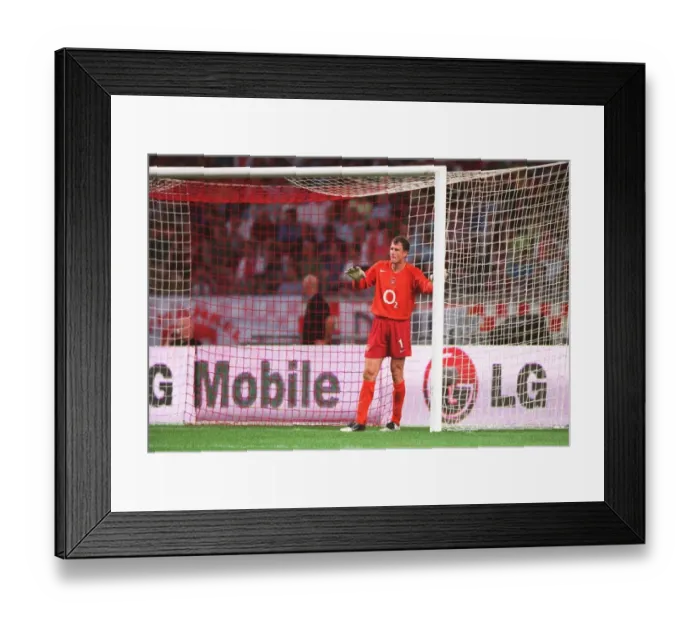 Framed Print : Arsenal's Triumph: Jens Lehmann's Shutout Against Ajax, Amsterdam Tournament 2005