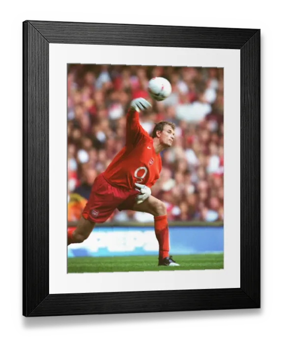 Framed Print : Arsenal vs. Chelsea Showdown: Jens Lehmann's Epic Performance at The Millennium Stadium, FA Community Shield 2005
