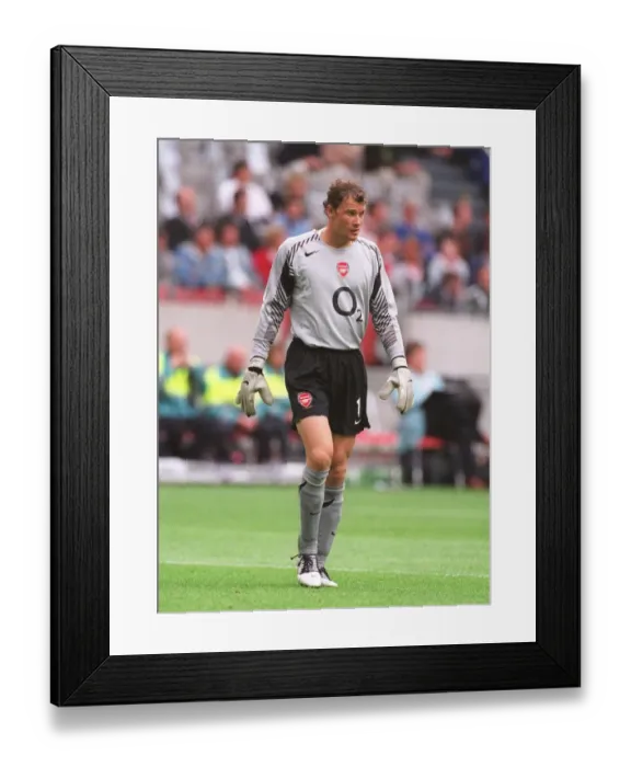 Framed Print : Arsenal's Jens Lehmann in Action: Arsenal 2 - 1 Porto, Amsterdam Tournament, Ajax Arena, 31 / 7 / 05