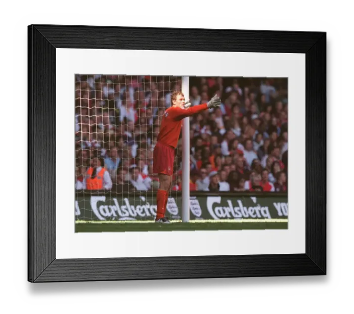 Framed Print : Arsenal vs. Chelsea Showdown: Jens Lehmann's Legendary FA Community Shield Performance, 2005