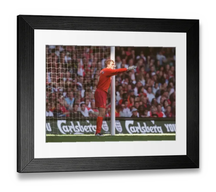 Framed Print : Arsenal vs. Chelsea Showdown: Jens Lehmann's Legendary FA Community Shield Performance, 2005