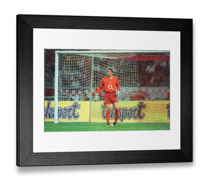 Framed Print : Arsenal's Historic Shutout: Lehmann's Victory at Ajax, Amsterdam Tournament 2005
