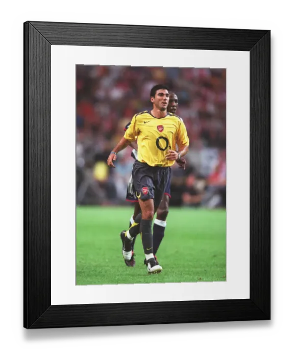 Framed Print : Jose Reyes Scores the Winning Goal: Arsenal's Triumph at Ajax Arena, Amsterdam, 2005 Framed Print : Jose Reyes Scores the Winning Goal: Arsenal's Triumph at Ajax Arena, Amsterdam, 2005