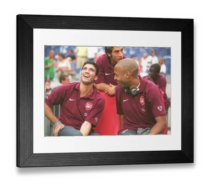 Framed Print : Jose Reyes with Thierry Henry (Arsenal). Ajax 0: 1 Arsenal Framed Print : Jose Reyes with Thierry Henry (Arsenal). Ajax 0: 1 Arsenal
