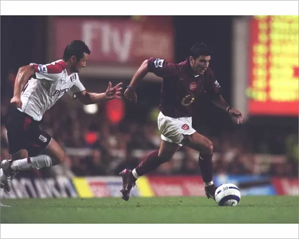 Jose Reyes Scores Against Fulham: Arsenal's 4-1 Victory at Highbury, 2005