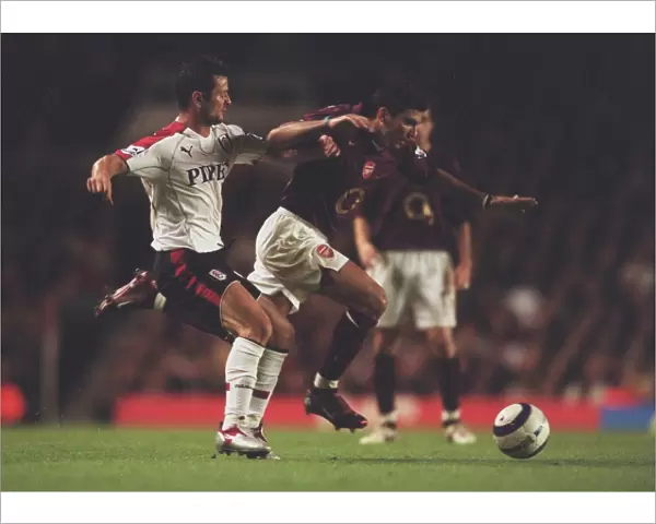 Jose Reyes (Arsenal) Tomasz Radzinski (Fulham). Arsenal 4: 1 Fulham