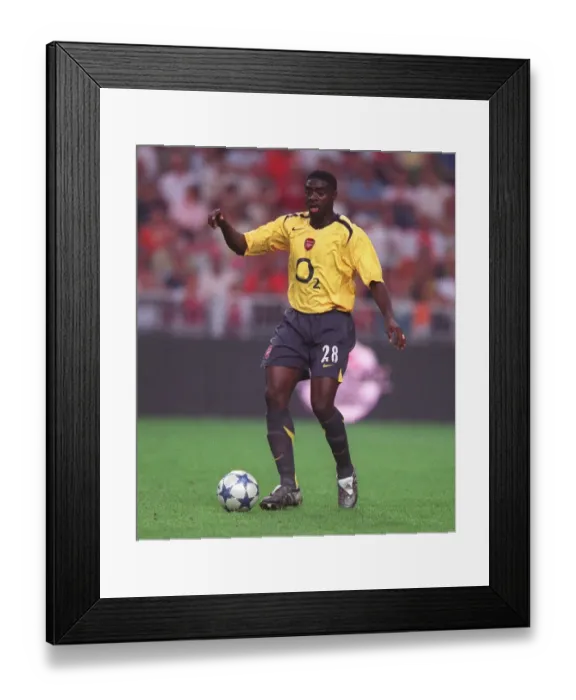 Framed Print : Kolo Toure's Victory: Arsenal's 1-0 Win Over Ajax, Amsterdam Tournament, 2005