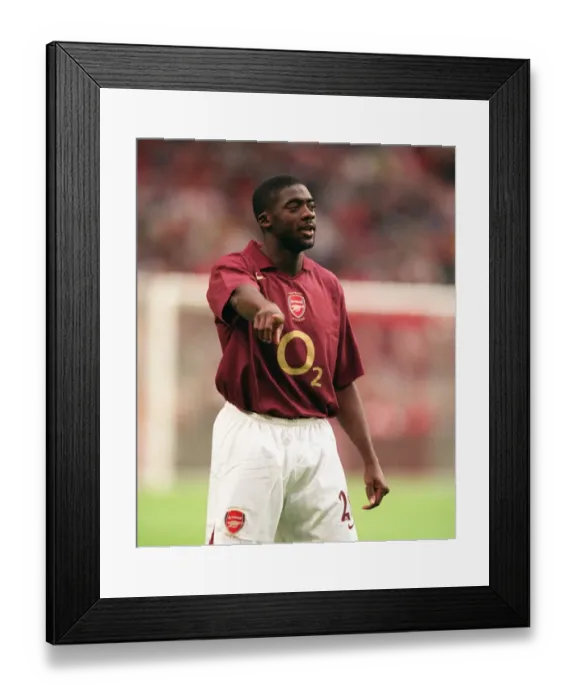 Framed Print : Kolo Toure (Arsenal). Arsenal 2: 1 Porto. The Amsterdam Tournament Framed Print : Kolo Toure (Arsenal). Arsenal 2: 1 Porto. The Amsterdam Tournament