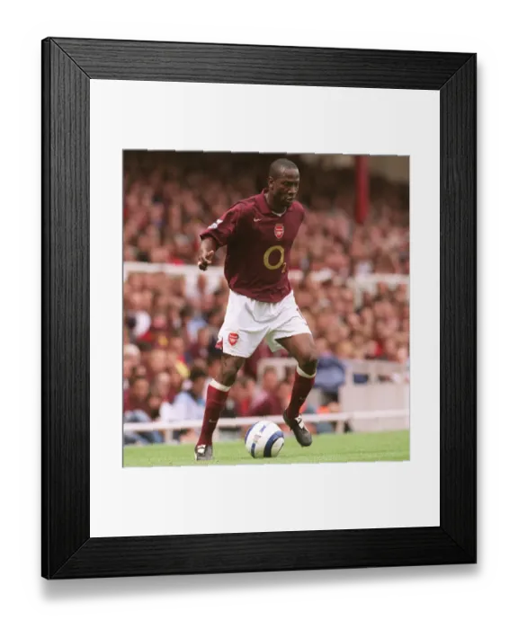 Framed Print : Lauren's Victory: Arsenal 2-0 Newcastle United, FA Premier League, Highbury, 2005