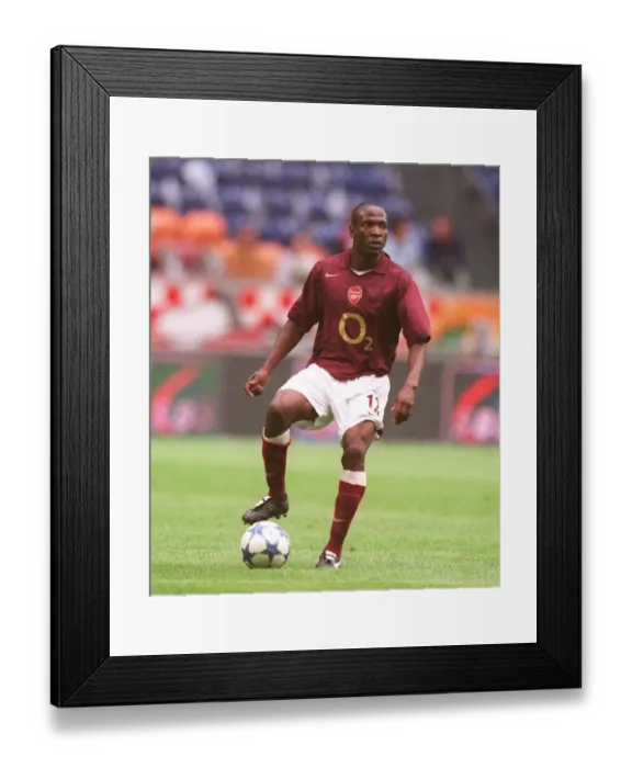 Framed Print : Lauren's Victory: Arsenal's 2-1 Win Against Porto at the Amsterdam Tournament, 2005