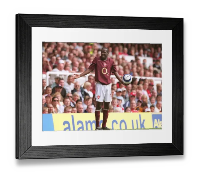 Framed Print : Lauren's Triumph: Arsenal 2-0 Newcastle United, FA Premier League, Highbury, 2005 Framed Print : Lauren's Triumph: Arsenal 2-0 Newcastle United, FA Premier League, Highbury, 2005