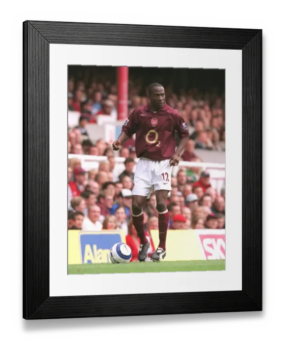 Framed Print : Lauren's Triumph: Arsenal 2-0 Newcastle United, FA Premier League, Highbury, London, 2005 Framed Print : Lauren's Triumph: Arsenal 2-0 Newcastle United, FA Premier League, Highbury, London, 2005