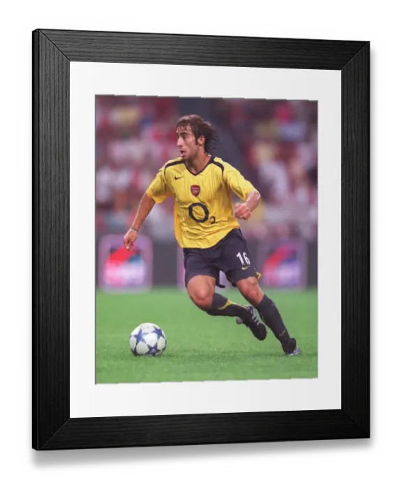Framed Print : Unforgettable Victory: Flamini's Goal - Arsenal's Triumph over Ajax, Amsterdam Tournament, 2005