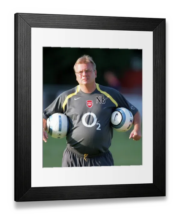 Framed Print : Neil Banfield the Arsenal Reserves Coach Framed Print : Neil Banfield the Arsenal Reserves Coach