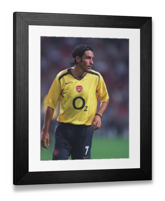 Framed Print : Euphoria Unleashed: Robert Pires Scores the Winning Goal for Arsenal at Amsterdam Tournament (2005), Ajax Arena