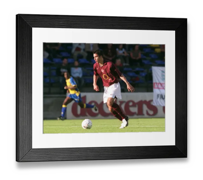 Framed Print : Robin van Persie's Unforgettable Performance: Arsenal vs Beveren - The 3-3 Thriller, 2005 Framed Print : Robin van Persie's Unforgettable Performance: Arsenal vs Beveren - The 3-3 Thriller, 2005