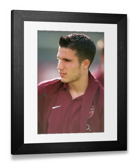 Framed Print : Robin van Persie's Thrilling Performance: Arsenal's Exhilarating 3-3 Comeback - A Football Masterclass in Bergen, Belgium, 2 / 8 / 05 Framed Print : Robin van Persie's Thrilling Performance: Arsenal's Exhilarating 3-3 Comeback - A Football Masterclass in Bergen, Belgium, 2 / 8 / 05