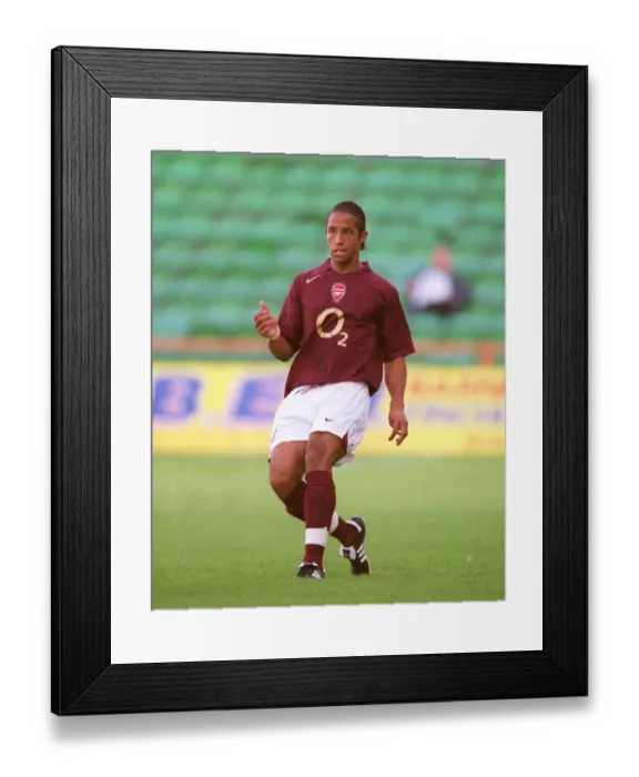 Framed Print : Arsenal Reserves Dominant Display: Ryan Gary Shines in 5-2 Win Over Leicester City (August 30, 2005)