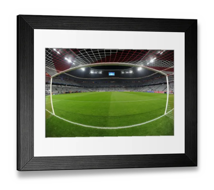 Framed Print : Allianz Arena: FC Bayern Munich vs. Arsenal, UEFA Champions League Round of 16 (2013-14) Framed Print : Allianz Arena: FC Bayern Munich vs. Arsenal, UEFA Champions League Round of 16 (2013-14)
