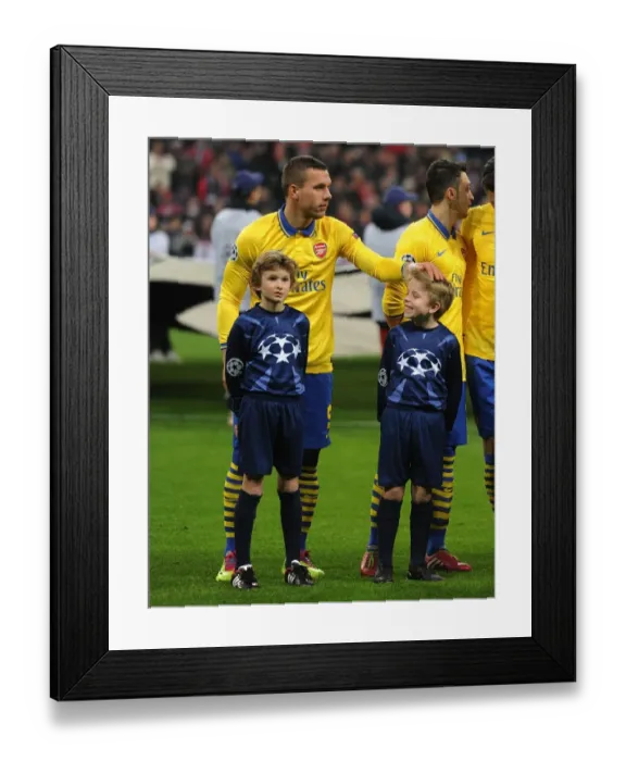 Framed Print : Lukas Podolski: A Star's Return to the Allianz Arena - Bayern Munich vs Arsenal, UEFA Champions League 2014 Framed Print : Lukas Podolski: A Star's Return to the Allianz Arena - Bayern Munich vs Arsenal, UEFA Champions League 2014