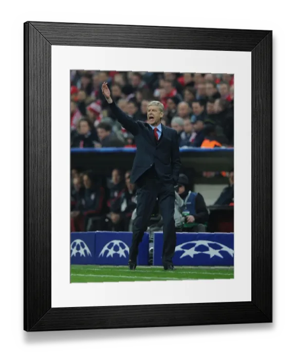Framed Print : Arsene Wenger at Bayern Munich: Arsenal's Bid for Champions League Glory (2013-14) Framed Print : Arsene Wenger at Bayern Munich: Arsenal's Bid for Champions League Glory (2013-14)