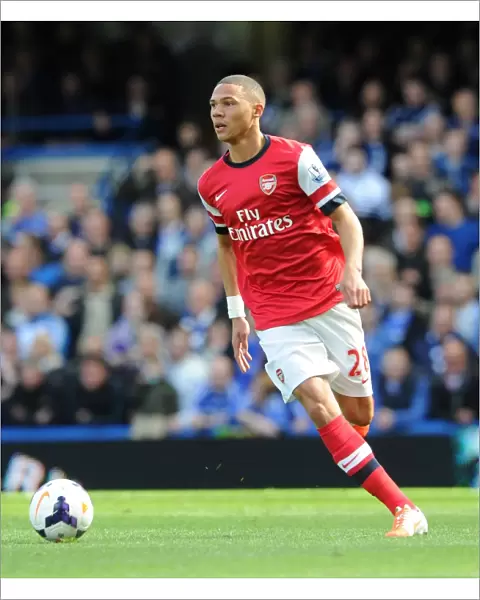 Kieran Gibbs (Arsenal). Chelsea 6: 0 Arsenal. Barclays Premier League. Stamford Bridge, 22  /  3  /  14