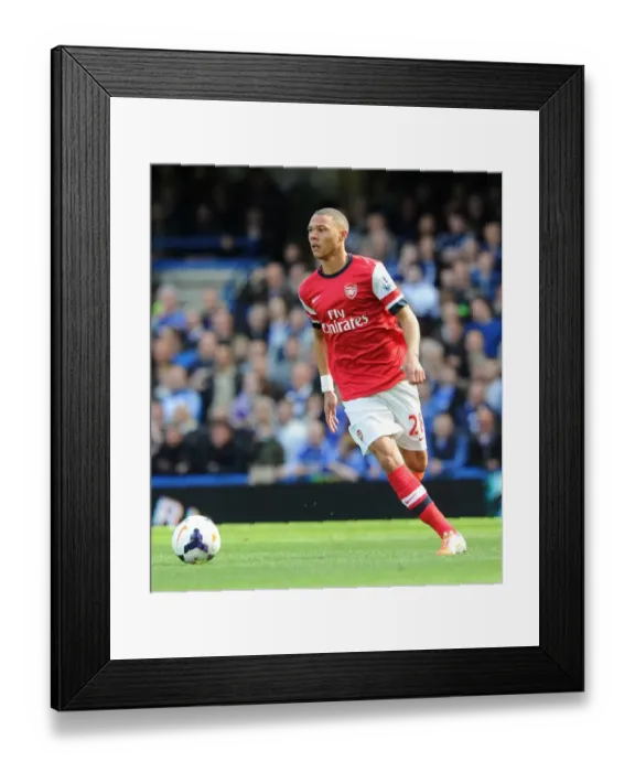 Framed Print : Kieran Gibbs (Arsenal). Chelsea 6: 0 Arsenal. Barclays Premier League. Stamford Bridge, 22 / 3 / 14 Framed Print : Kieran Gibbs (Arsenal). Chelsea 6: 0 Arsenal. Barclays Premier League. Stamford Bridge, 22 / 3 / 14