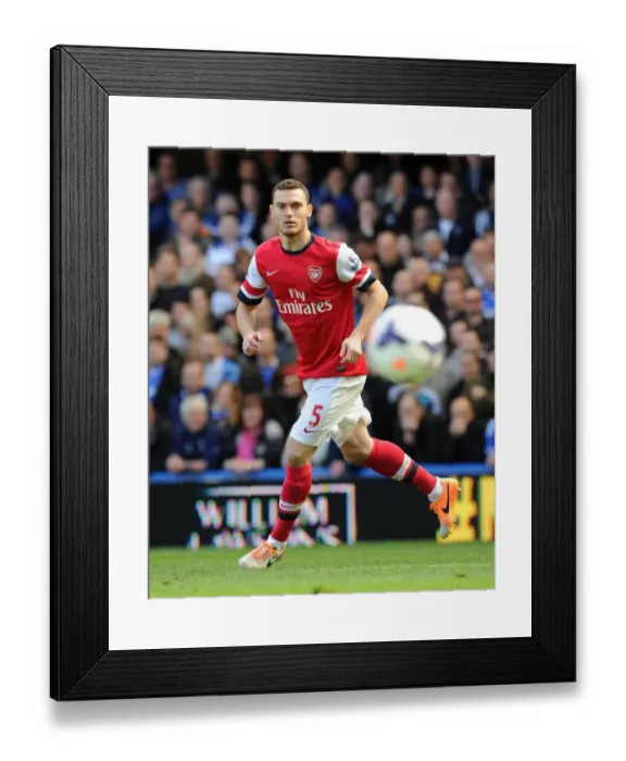 Framed Print : Thomas Vermaelen in Action: Chelsea vs. Arsenal, Premier League 2013-14 Framed Print : Thomas Vermaelen in Action: Chelsea vs. Arsenal, Premier League 2013-14