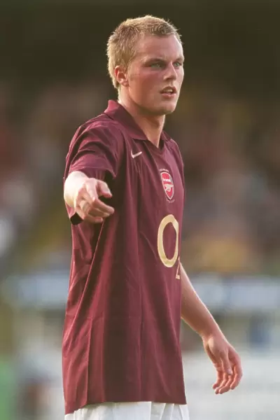 Sebastian Larsson (Arsenal). Beveren 3: 3 Arsenal. Pres Season Friendly