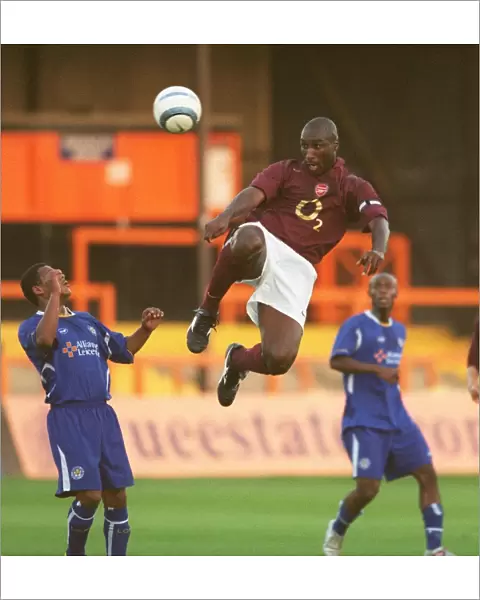 Arsenal's Sol Campbell Shines in Resounding 5-2 Victory Over Leicester City Reserves, 2005 FA Premier Reserve League South, Underhill, Barnet