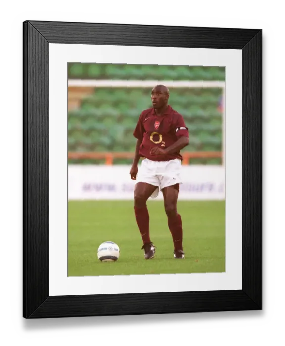 Framed Print : Sol Campbell in Action: Arsenal Reserves Triumph Over Leicester City Reserves 5-2 Framed Print : Sol Campbell in Action: Arsenal Reserves Triumph Over Leicester City Reserves 5-2