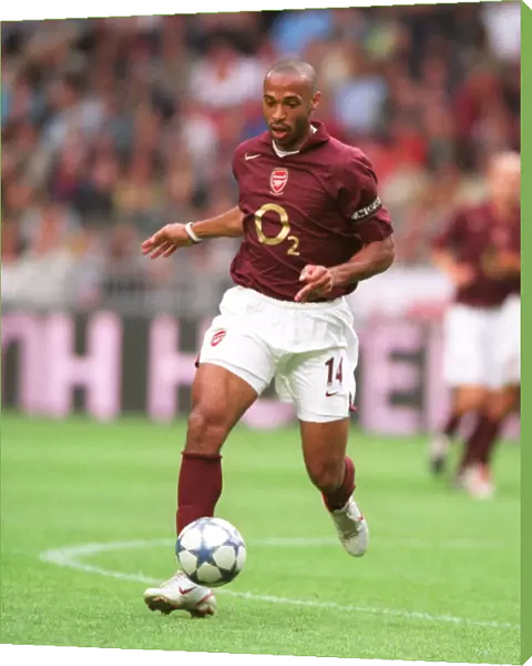 Thierry Henry (Arsenal). Arsenal 2: 1 Porto. The Amsterdam Tournament