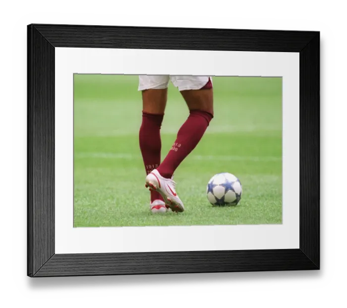 Framed Print : Thierry Henry's Game-Winning Goal: Arsenal's Victory at Amsterdam Tournament, 2005, Ajax Arena, Amsterdam, Holland, July 31