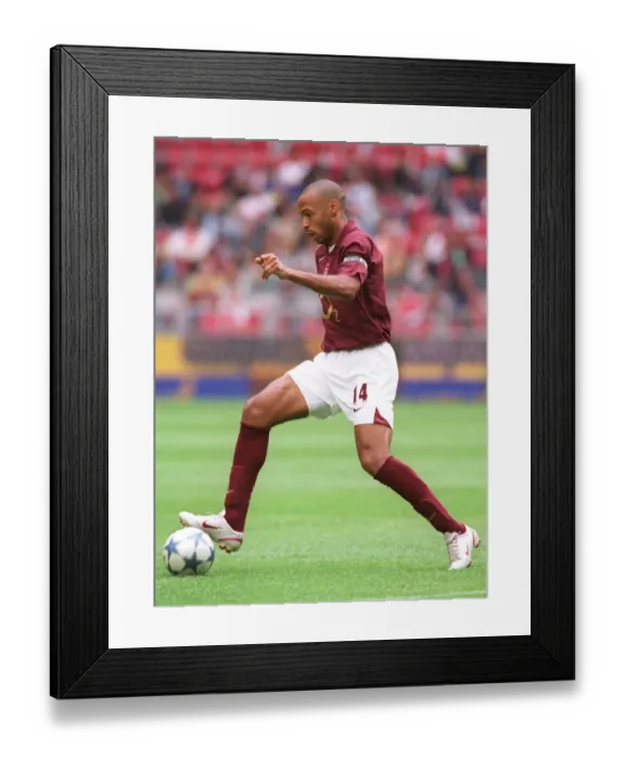 Framed Print : Thierry Henry's Unforgettable Winning Goal: Arsenal's Triumph at Amsterdam Tournament 2005, Ajax Arena Framed Print : Thierry Henry's Unforgettable Winning Goal: Arsenal's Triumph at Amsterdam Tournament 2005, Ajax Arena