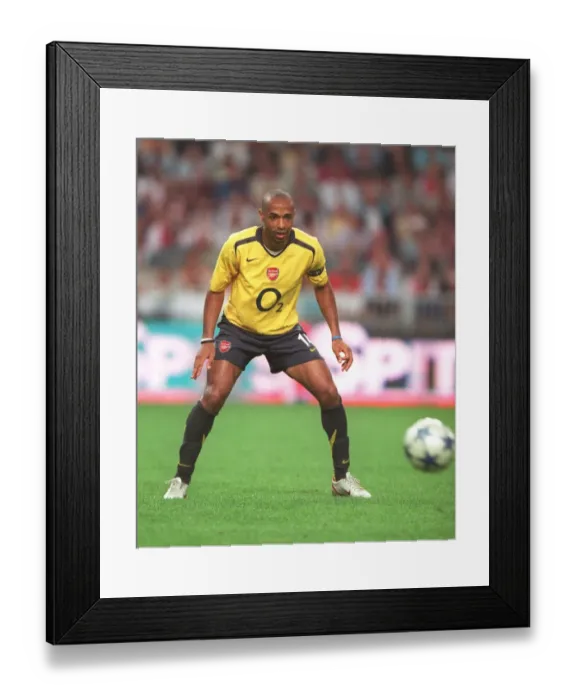 Framed Print : Thierry Henry's Unforgettable Goal: Arsenal's Amsterdam Tournament Victory (2005) - The Iconic Moment at Ajax Arena